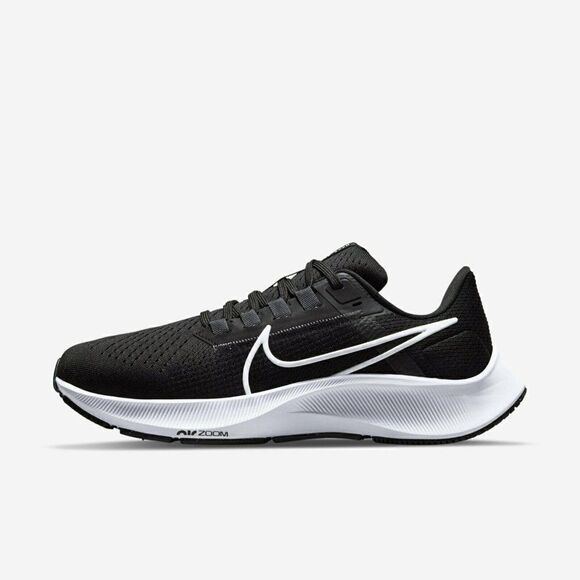 NEW Nike WMNS Air Zoom Pegasus 38 CW7358-002 Women Running Shoes Black/White 7 - Picture 2 of 9